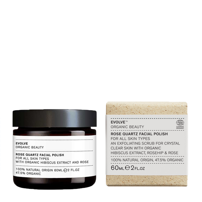 Evolve Rose Quartz Facial Polish