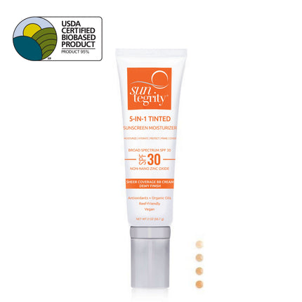 Suntegrity 5-In-1  Medium-Tinted Sunscreen Moisturiser SPF 30