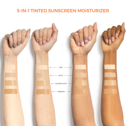 Suntegrity 5-In-1  Medium-Tinted Sunscreen Moisturiser SPF 30