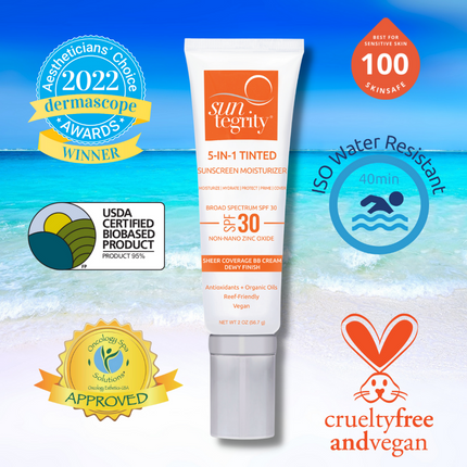 Suntegrity 5-In-1 Golden Light-Tinted Sunscreen Moisturiser SPF 30
