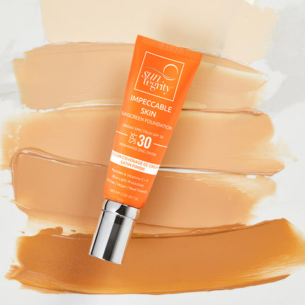 Suntegrity Impeccable Skin Sunscreen Foundation SPF 30-TAN