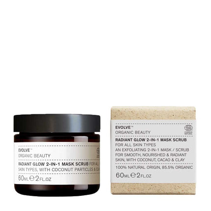 Evolve Radiant Glow 2-in-1 Mask Scrub