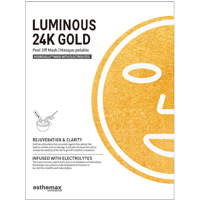 Luminous 24K Gold Hydrojelly Mask